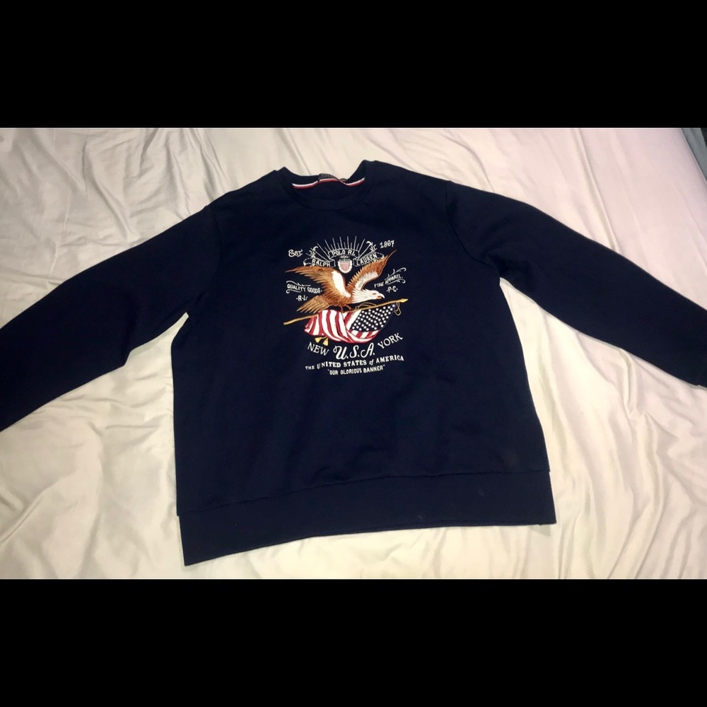 Ralph Lauren eagle sweater